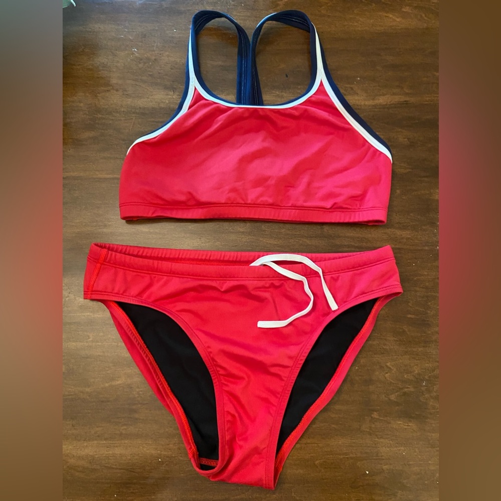 Rise Aqautics Guard Bikini 2 piece bathing Suit. NWOT